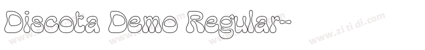 Discota Demo Regular字体转换